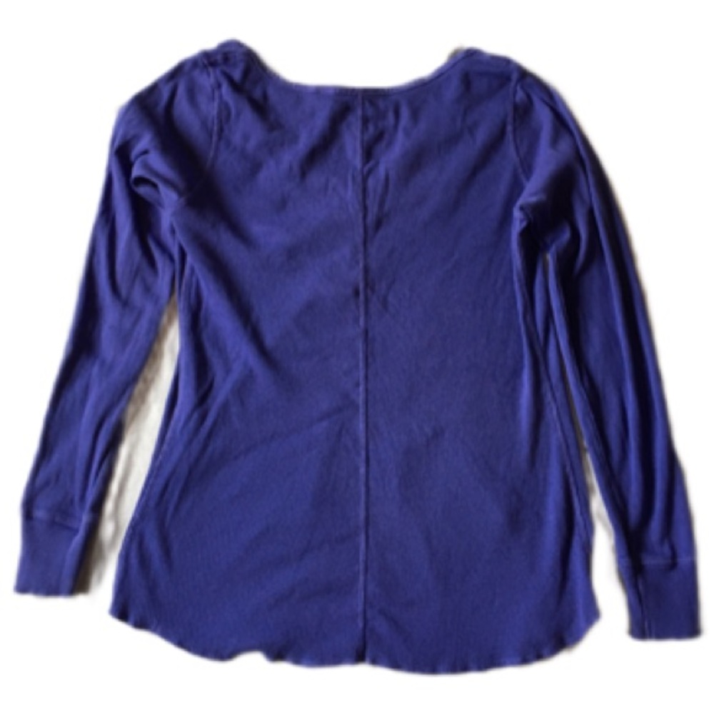 Purple Ribbed Stretchy Top Size XXL - Picture 2 of 4